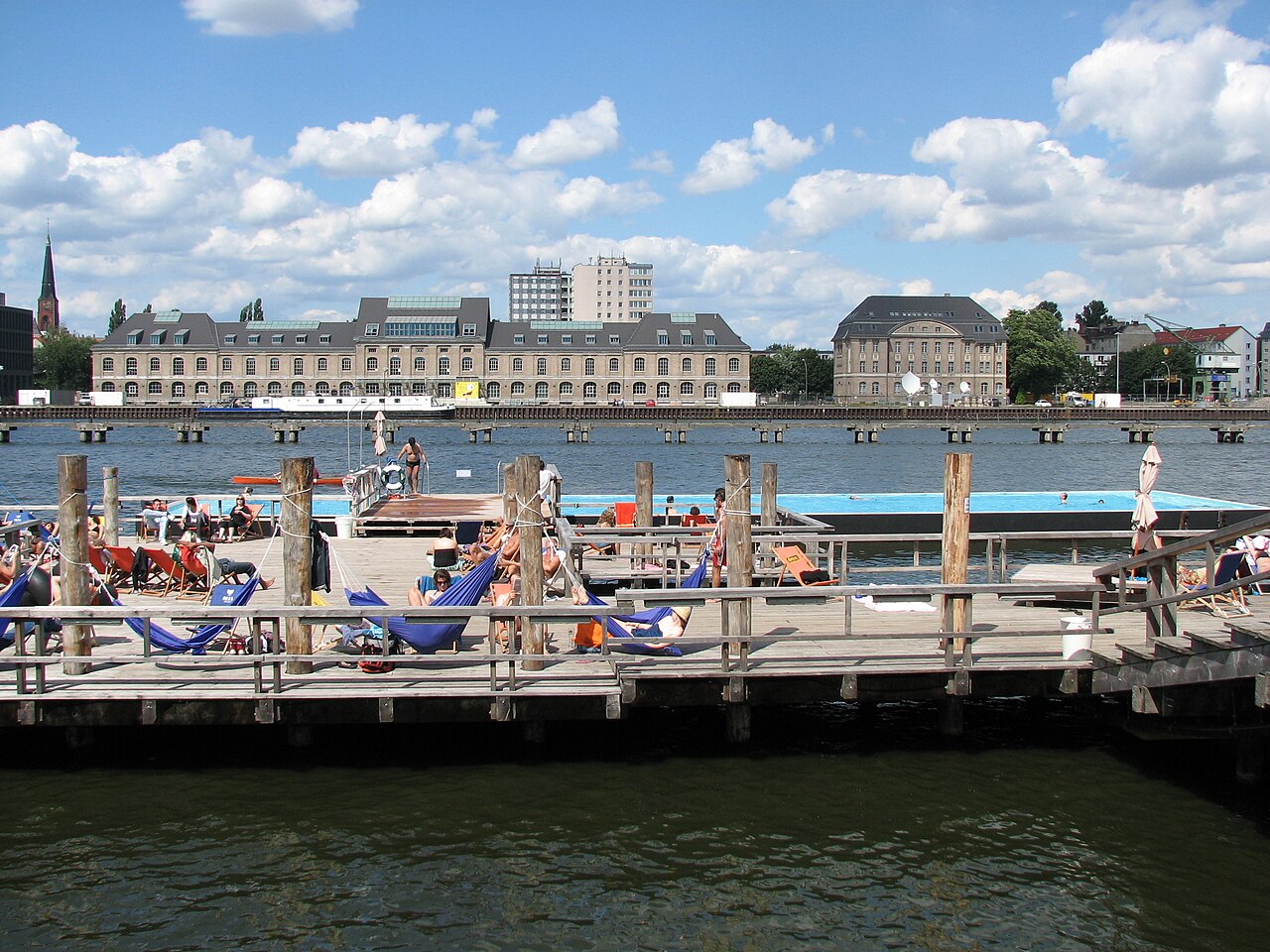 Badeschiff in Berlin
