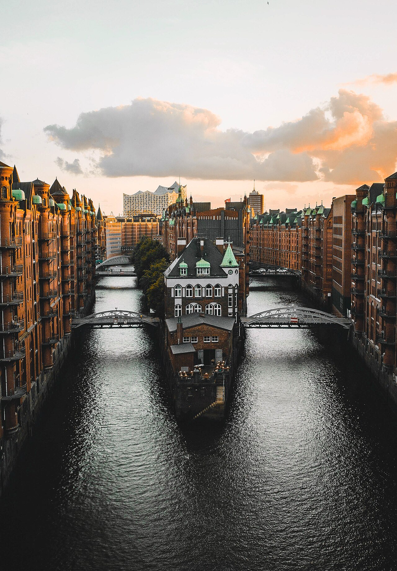 Speicherstadt in Hamburg