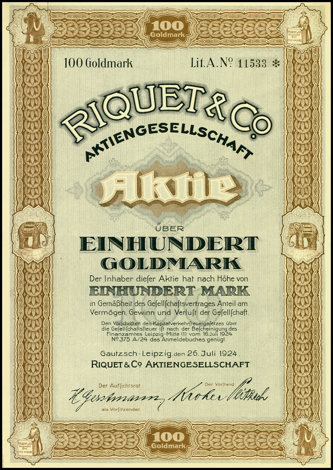 Kaffeehaus Riquet in Leipzig