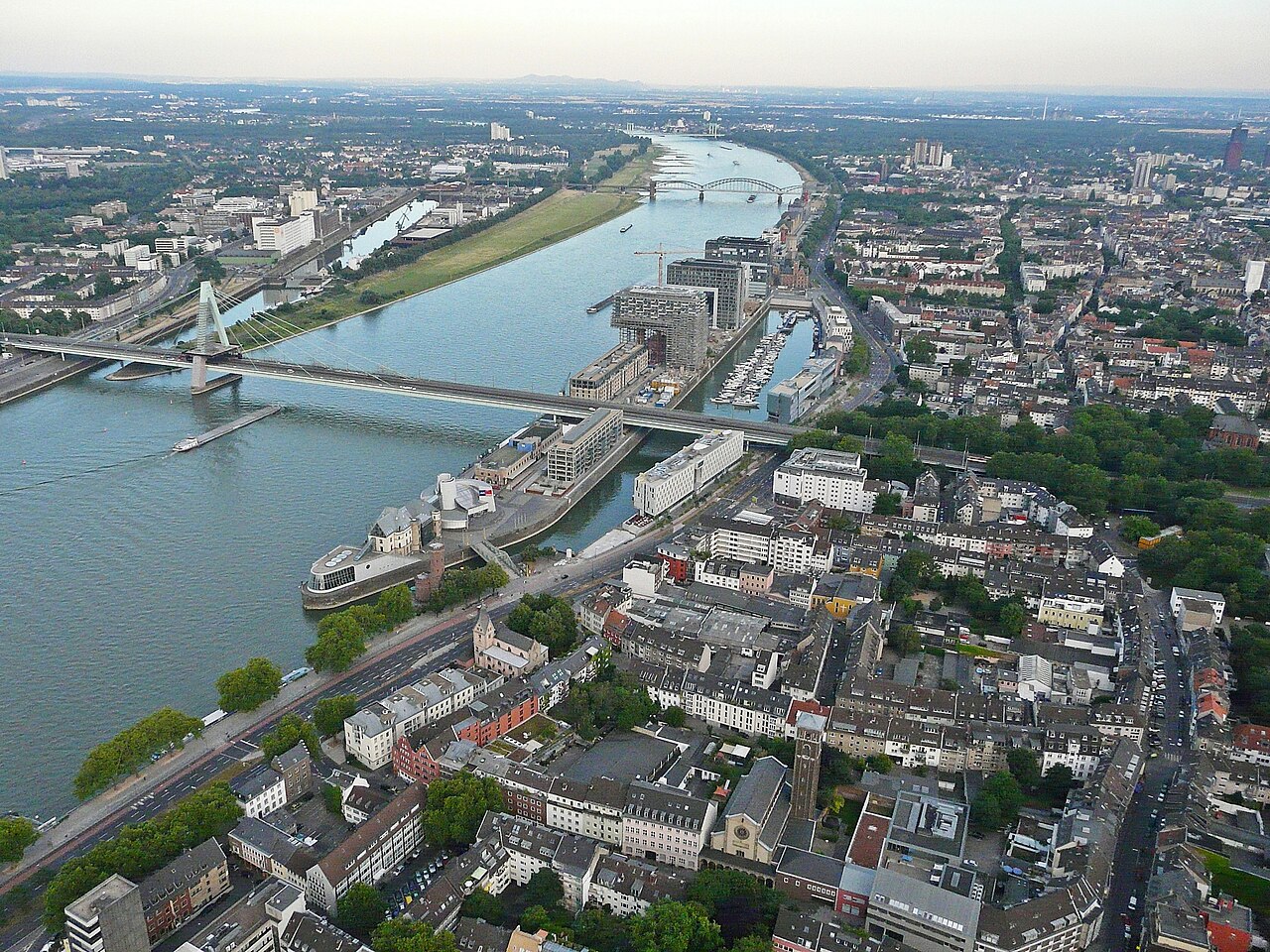 Rheinauhafen in Köln